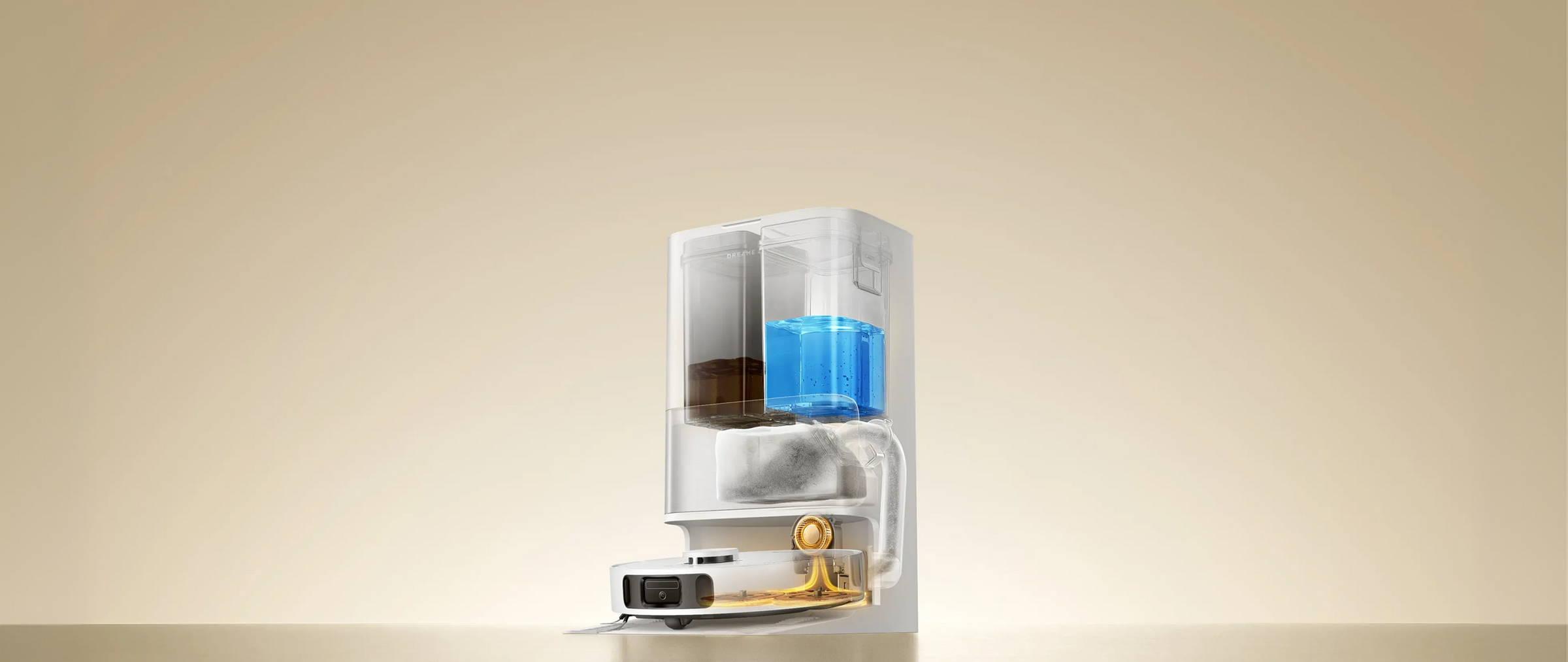 Smart PowerDock 
Powers Self-Cleaning