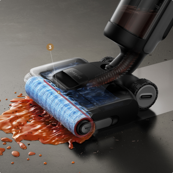 Stay Spotless with Continuous Fresh Water