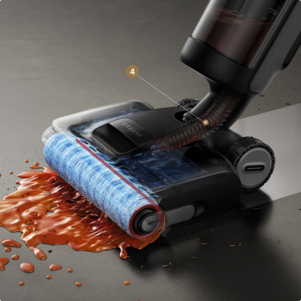 Stay Spotless with Continuous Fresh Water