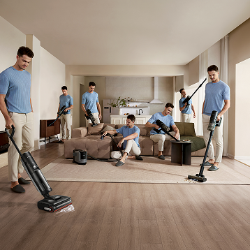 6-in-1 Multi-Scene Cleaning